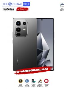 Infinix Note 50 - 8GB RAM - 256GB Storage - PTA Approved - 12 Months Warranty - Black - The Original Bro Mobiles - TOB37